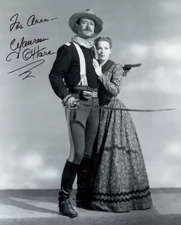 Maureen O'Hara autograph