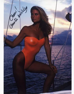 Christie Brinkley autograph