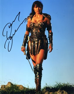 Lucy Lawless autograph