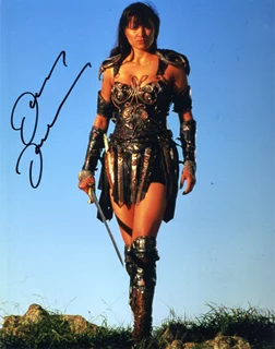 Lucy Lawless autograph