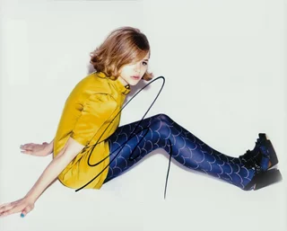 Chloe Moretz autograph