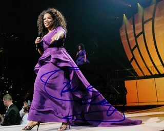 Oprah Winfrey autograph
