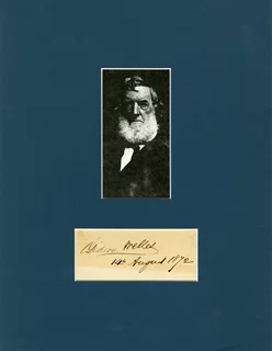 Gideon Welles autograph