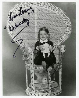 Lisa Loring autograph