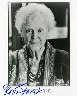 Gloria Stuart autograph