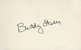 Buddy Ebsen autograph
