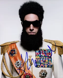 Sacha Baron Cohen autograph