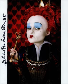 Helena Bonham Carter autograph
