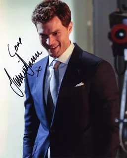 Jamie Dornan autograph Jamie Dornan autograph