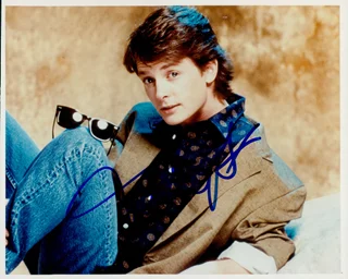 Michael J. Fox autograph