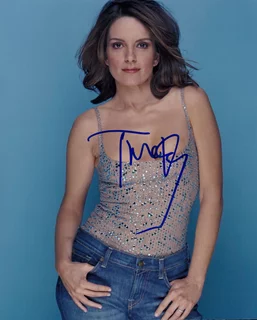 Tina Fey autograph
