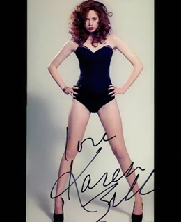 Karen Gillan autograph