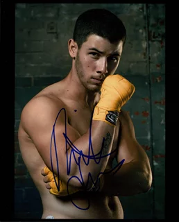 Nick Jonas autograph