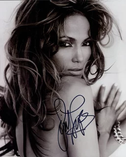 Jennifer Lopez autograph