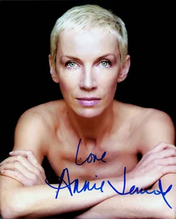 Annie Lennox autograph