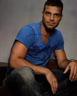 Ricky Martin autograph