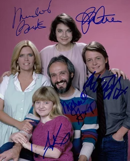 Family Ties autograph