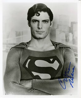 Christopher Reeve autograph