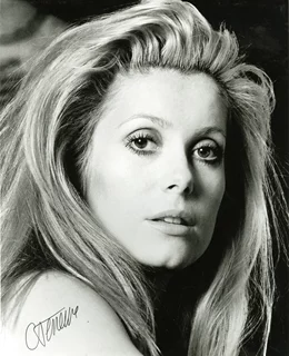 Catherine Deneuve autograph