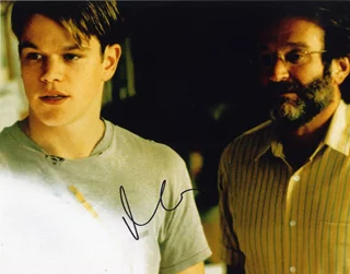 Matt Damon autograph