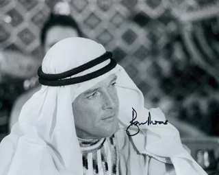 Roger Moore autograph