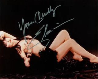 Elvira autograph