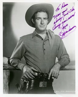 Jock Mahoney autograph