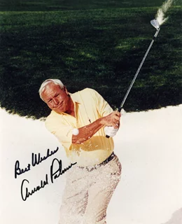 Arnold Palmer autograph