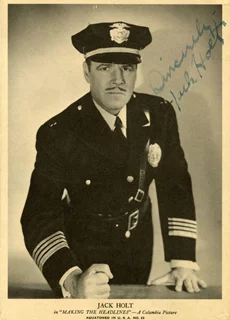 Jack Holt autograph