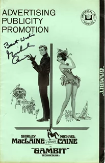 Michael Caine autograph