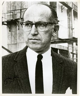Jonas Salk autograph