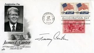 Jimmy Carter autograph