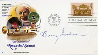 Benny Goodman autograph