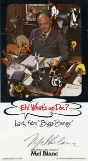 Mel Blanc autograph