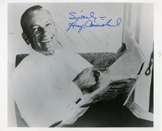 Hoagy Carmichael autograph