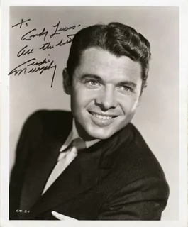 Audie Murphy autograph