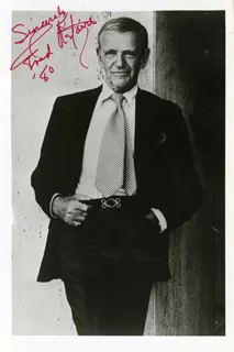 Fred Astaire autograph