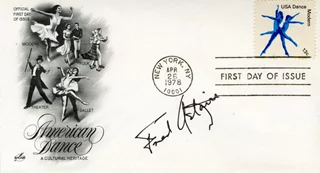 Fred Astaire autograph