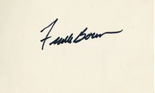 Frank Borman autograph