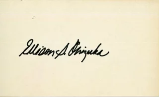 Ellison Onizuka autograph