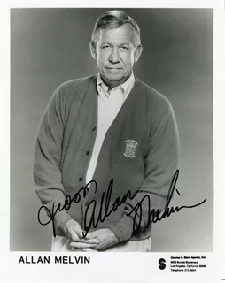 Allan Melvin autograph