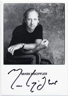 Mark Knopfler autograph