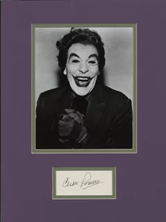 Cesar Romero autograph