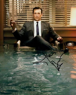 Jon Hamm autograph