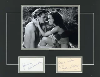 Tarzan autograph