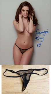 Georgia King autograph