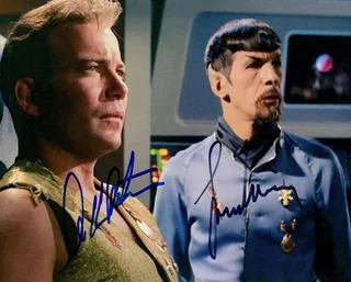 Star Trek autograph
