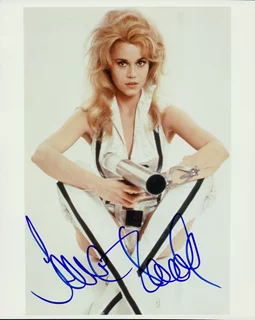 Jane Fonda autograph