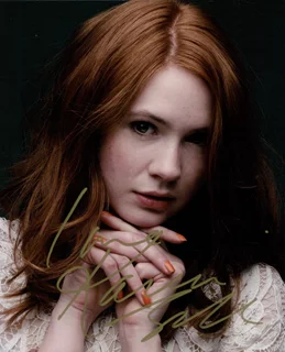 Karen Gillan autograph