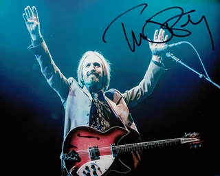 Tom Petty autograph